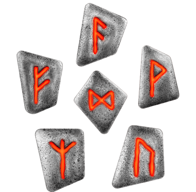 Germania Mint Cast Rune - Set of 6