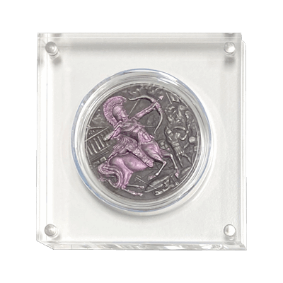 2018 2 oz Mythical Creatures Centaur Proof High Relief Silver